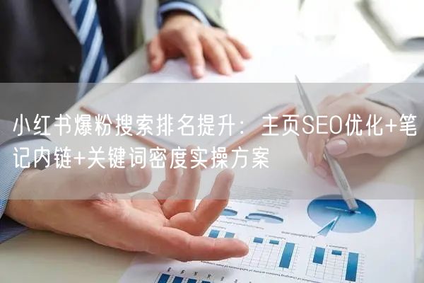 小红书爆粉搜索排名提升：主页SEO优化+笔记内链+关键词密度