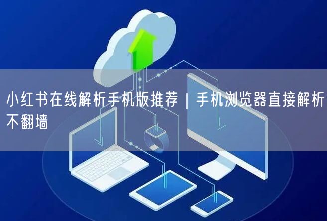 小红书在线解析手机版推荐｜手机浏览器直接解析不翻墙