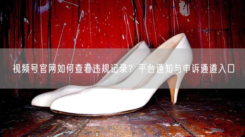 视频号官网如何查看违规记录？平台通知与申诉通道入口